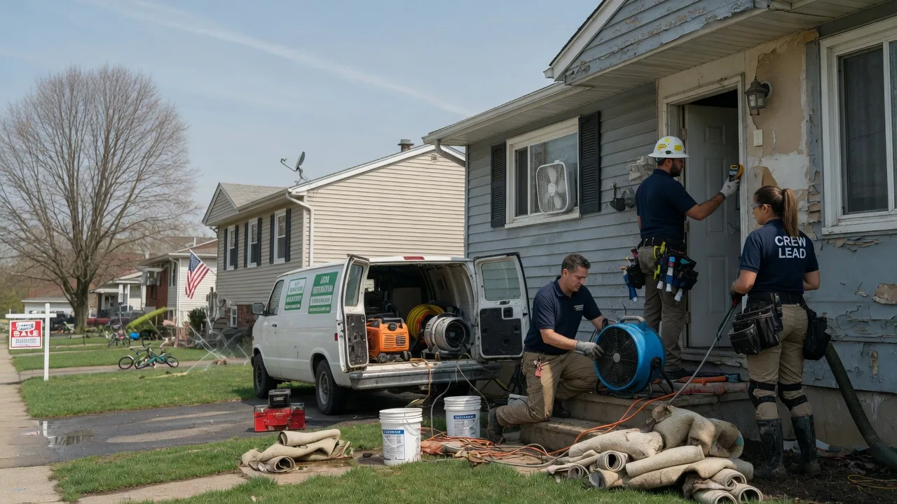 Flood Cleanup in Morrisville, NY near me